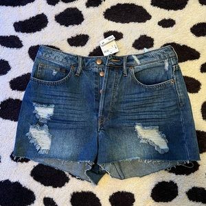 Womens H&M denim shorts